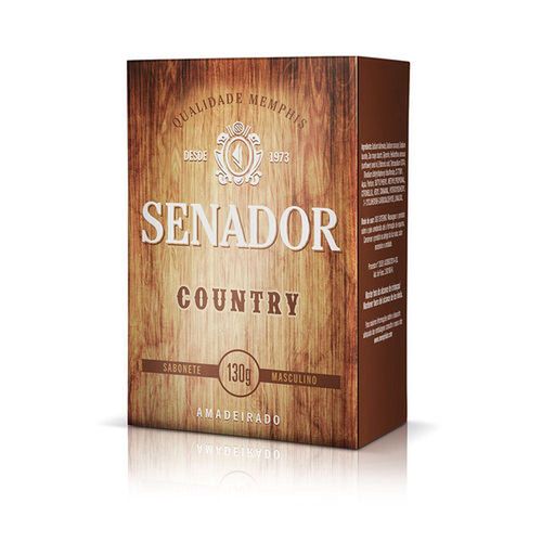 Sabonete em Barra Perfumado Country Senador 130g