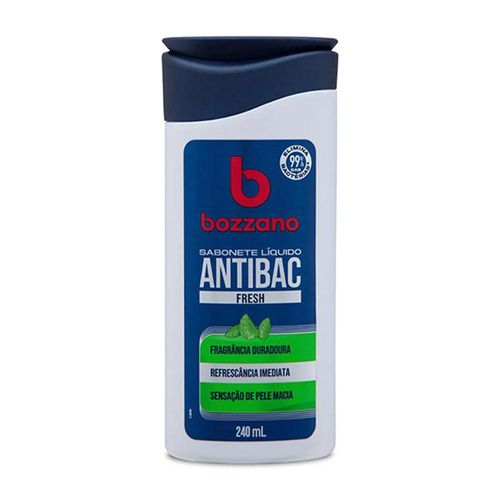 Sabonete Líquido Bozzano Antibacteriano Fresh 240ml