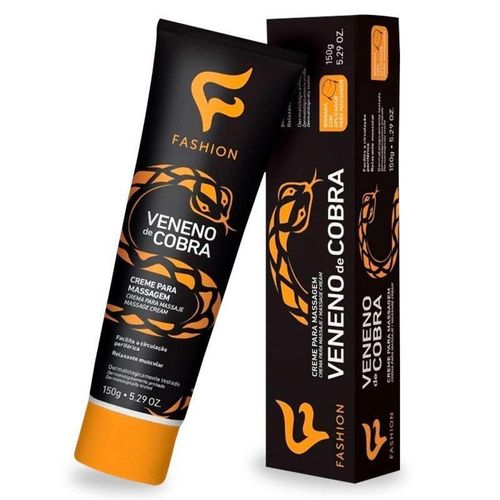 Fashion Veneno de Cobra Pomada Massageadora 150g