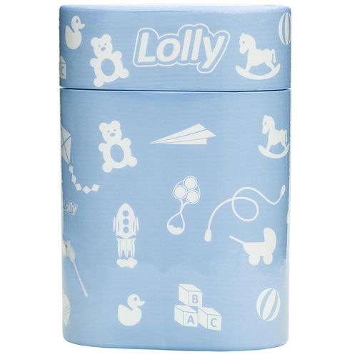 Porta Mamadeira Lolly Duplo Azul com 1 Unidade