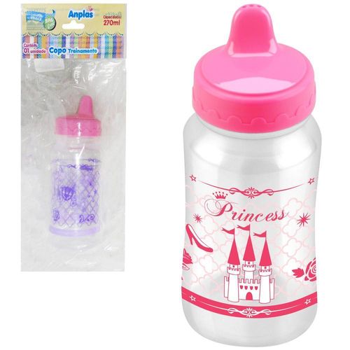 Copo de Treinamento Rosa Petita Capacidade 270ml