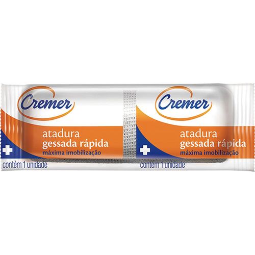 Atadura Gessada Cremer 8cm X 2m com 1 Unidade