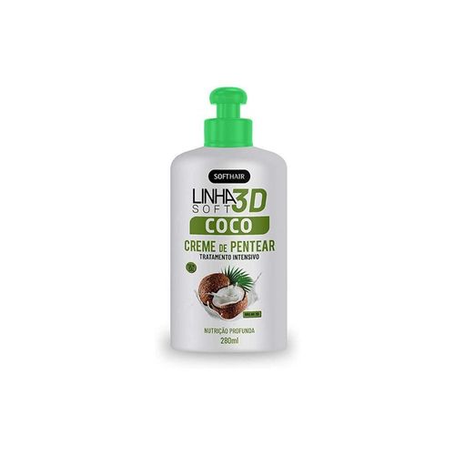Creme de Pentear 3D Soft Hair Coco 280ml
