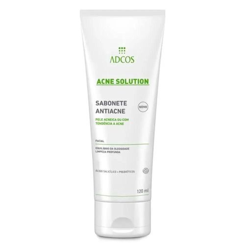 Acne Solution Adcos Sabonete Líquido Antiacne 120ml
