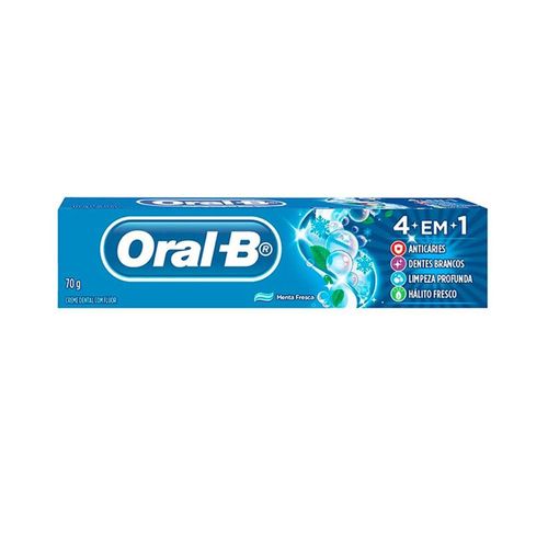 Creme Dental Oral-B 4 em 1 70g