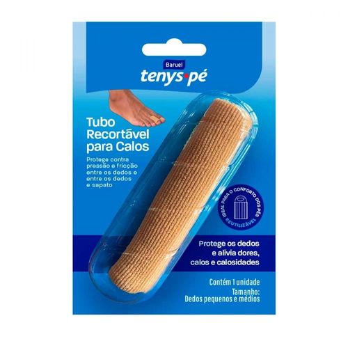 Tubo Recortável para Calos Tenys-Pé Tamanho P/M com 1 Unidade