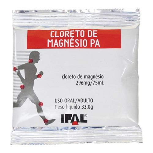 Cloreto de Magnésio 296mg/75ml Pó para Solução de Uso Oral Sachê 33g