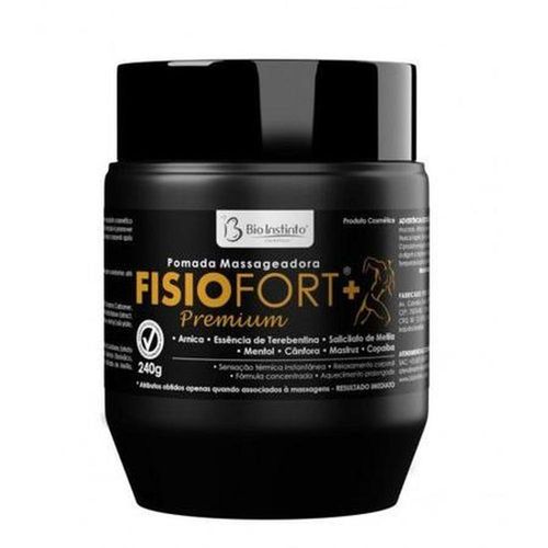 Fisiofort+ Premium Pomada Massageadora 240g