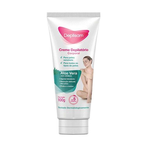 Creme Depilatório Corporal Aloe Vera Depilsam 100g
