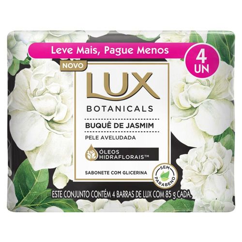 Kit Sabonete Lux Botanicals Buquê de Jasmim com 4 Unidades com 85g
