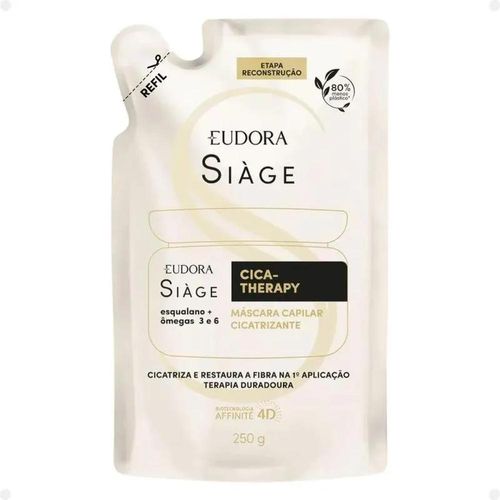 Refil Máscara Capilar Eudora Siàge Cica Therapy 250g