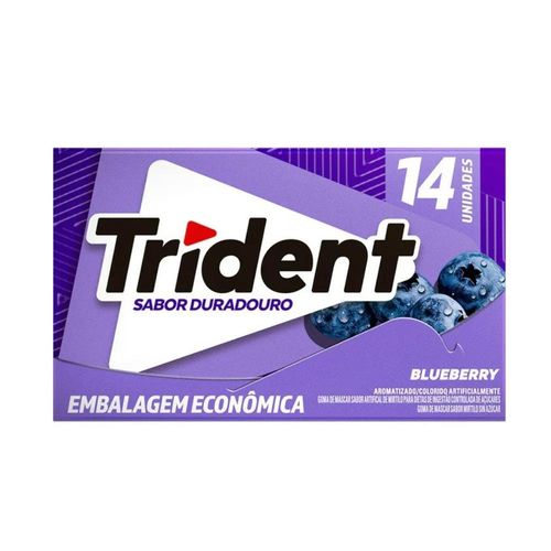 Goma de Mascar Trident Sabor Blueberry 8g