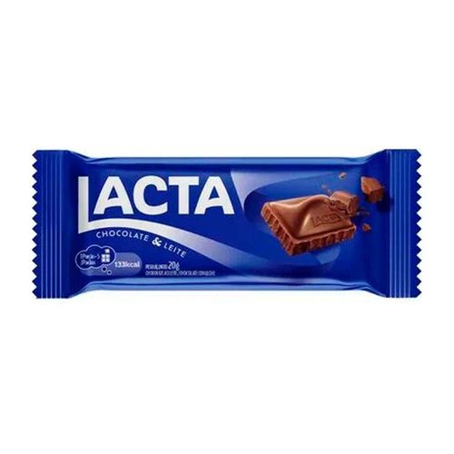 Chocolate ao Leite Lacta 20g