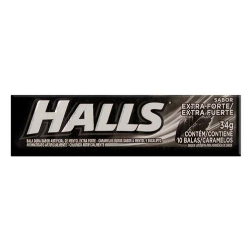 Balas Halls Sabor Extra-Forte 34g