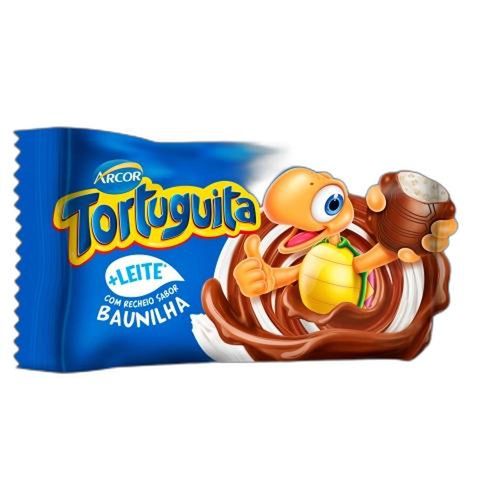 Chocolate Tortuguita ao Leite Baunilha Arcor com 1 Unidade