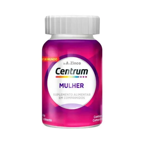 Centrum Essentials Mulher de A a Zinco com 30 Comprimidos