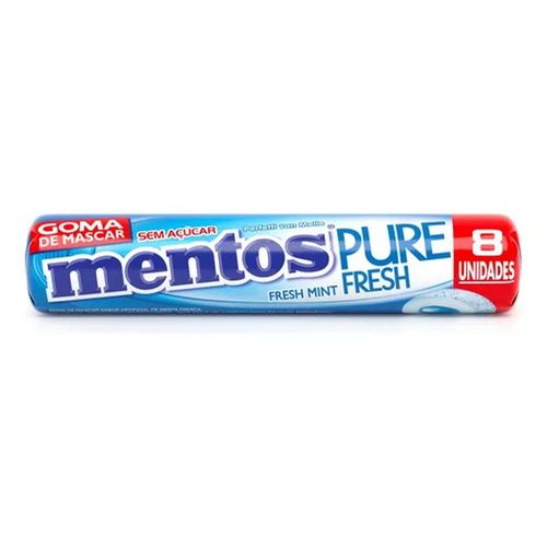 Chiclete Mentos Stick Fresh Mint com 1 Unidade