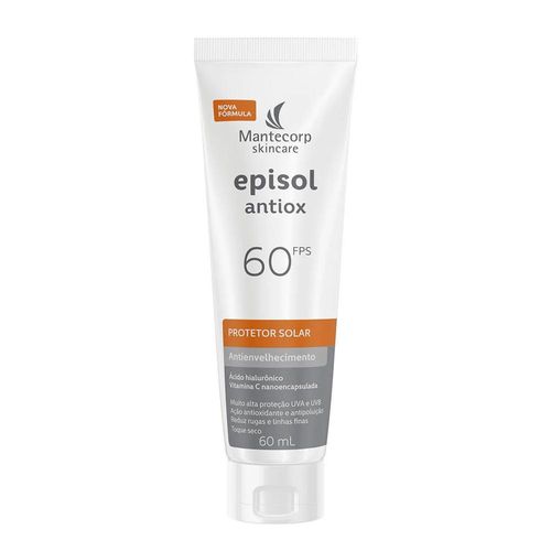 Protetor Solar Episol Antiox FPS 60 Bisnaga 60ml
