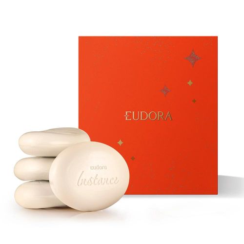 Kit Sabonetes Barra Eudora Instance Castanhas com 4 Unidades com 85g