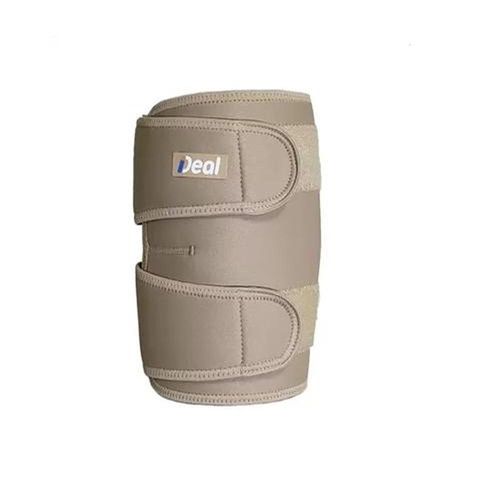 Joelheira Flex Cor Bege Tamanho Único Ideal Produtos Ortopédicos com 1 Unidade