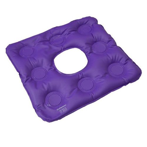 Almofada Quadrada Inflável com Orifício Bioflorence com 1 Unidade