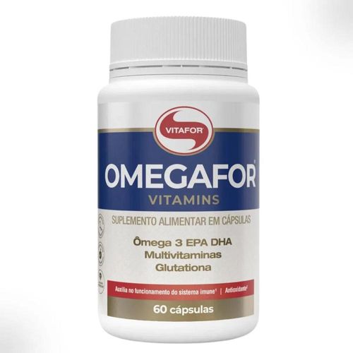 Omegafor Vitamins 1000mg Vitafor com 60 Cápsulas