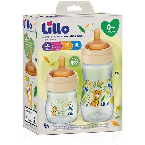 Kit MAM Neutro Super Evolution Latex com 2 Mamadeiras