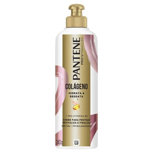 Creme para Pentear Pantene Pro-V Miracles Colágeno Hidrata & Resgata 240g