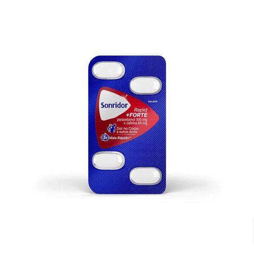 Sonridor Rapid + Forte com 4 Comprimidos