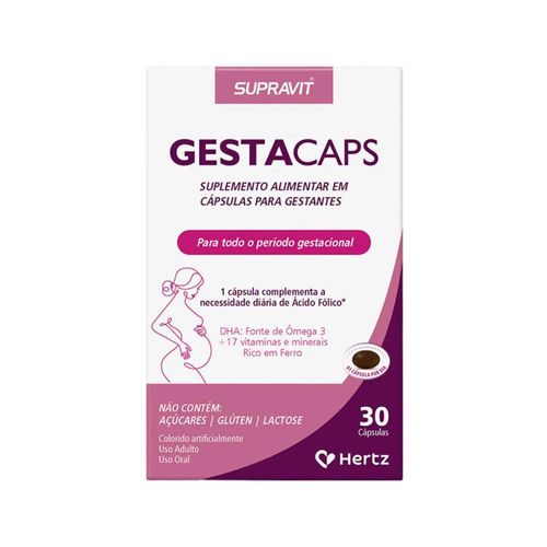 Supravit Gestacaps com 30 Cápsulas