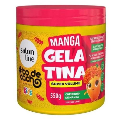 Gelatina Capilar Infantil Salon Line Kids Manga #TôdeCacho 550g