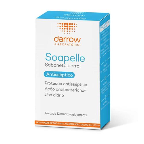 Sabonete em Barra Antisséptico Soapelle com 70g
