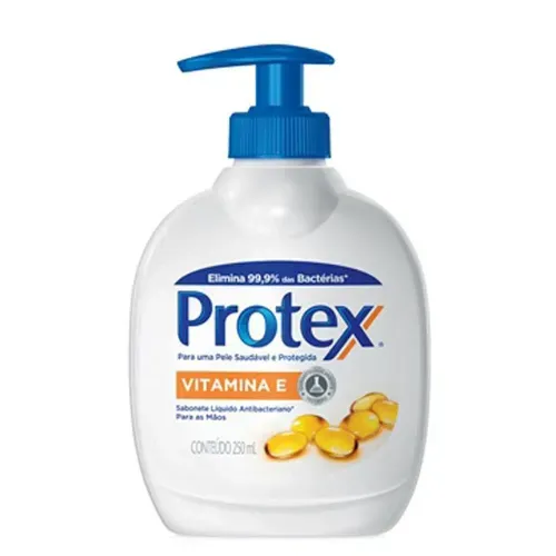 Sabonete Líquido para Mãos Protex Vitamina E 250ml