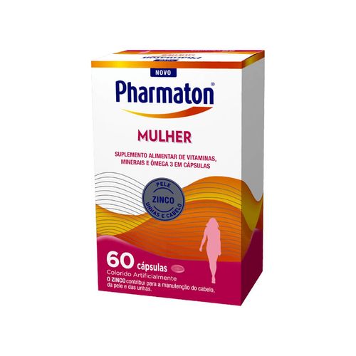Suplemento Alimentar Mulher Pharmaton com 60 Cápsulas
