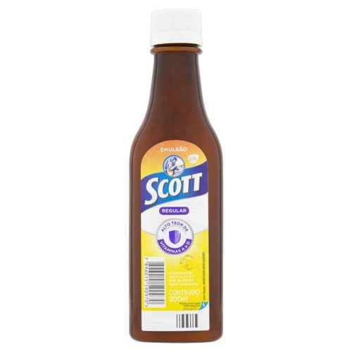 Emulsão Scott 253UI/ml + 25,26UI/ml Solução de Uso Oral 200ml