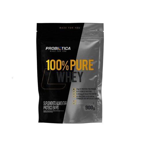 100% Pure Whey Sabor Cookies e Cream 900g