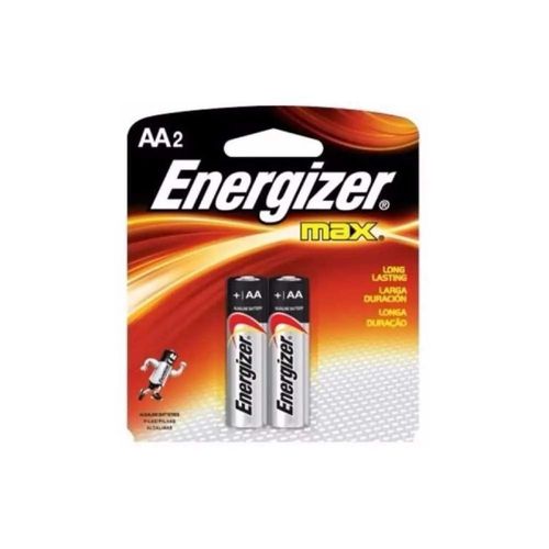 Pilha Energizer Max Pequena AA com 2 Unidades