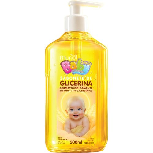 Sabonete Líquido Glicerinado Muriel Baby Camomila 500ml