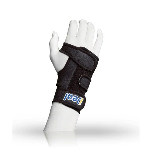 Microtala Cor Preta para Pulso Direito Tamanho G Ideal Produtos Ortopédicos com 1 Unidade