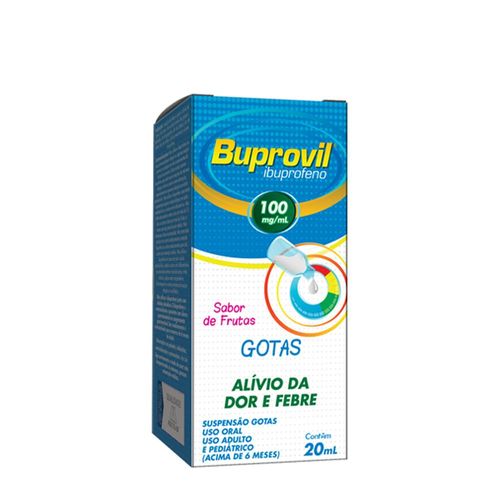 Buprovil Gotas 100mg/ml Suspensão de Uso Oral Frasco Gotejador 20ml