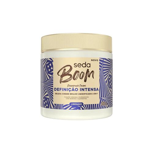 Geleia-Creme Seda Boom Definição Intensa 2 em 1 500g