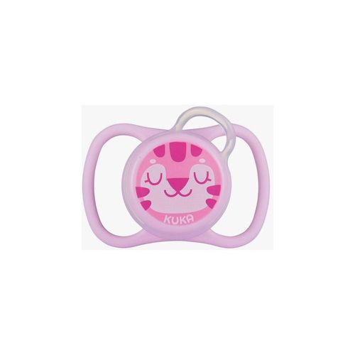 Chupeta Kuka Fresh Universal Macio +6 Meses Rosa com 1 Unidade
