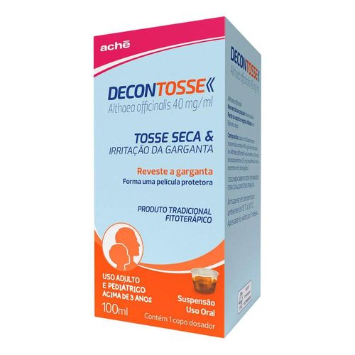 Decontosse 40mg/ml com Copo Dosador Suspensão Oral 100ml
