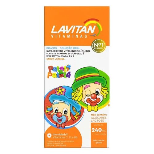 Lavitan Patati Patatá Solução Oral 240ml