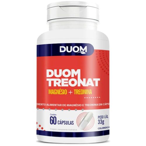 Duom Treonat com 60 Cápsulas