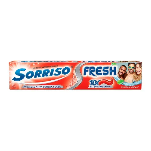 Gel Dental Fresh Red Sorriso 90g