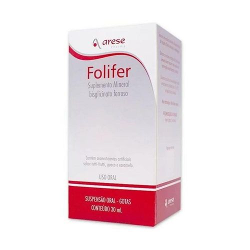 Folifer 30mg/ml + 0,2mg/ml com Conta-Gotas Suspensão Oral 30ml
