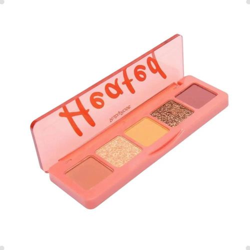 Paleta de Sombras Ruby Rose 5 Cores Hb F534 Heated com 1 Unidade
