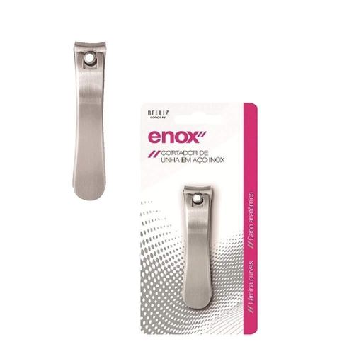 Enox Cortador de Unha Aco Inox 664 Belliz com 1 Unidade