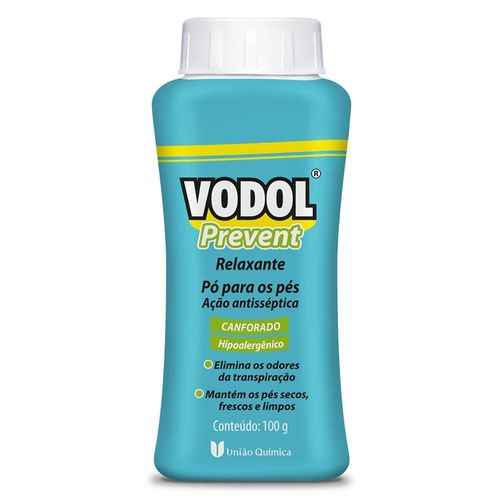 Pó para Os Pés Vodol Prevent Relaxante 100g
